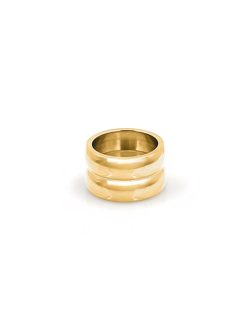 plain gold ring for female