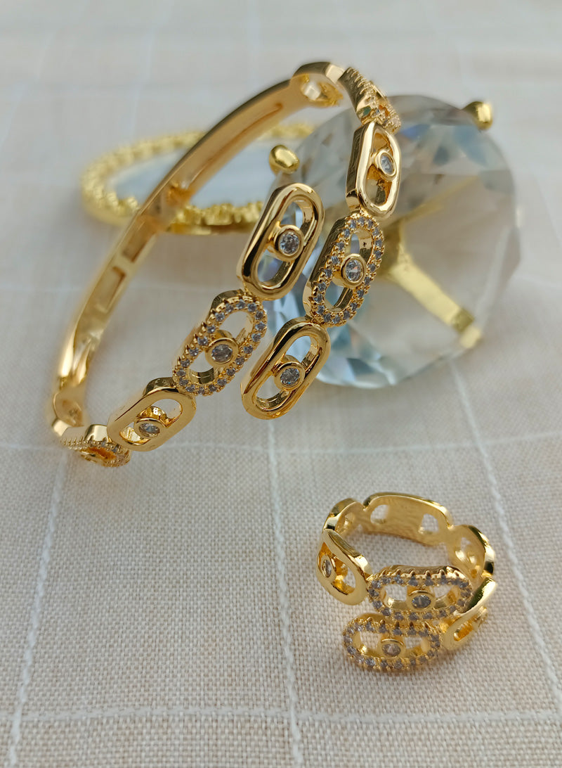 Bracelet set gold