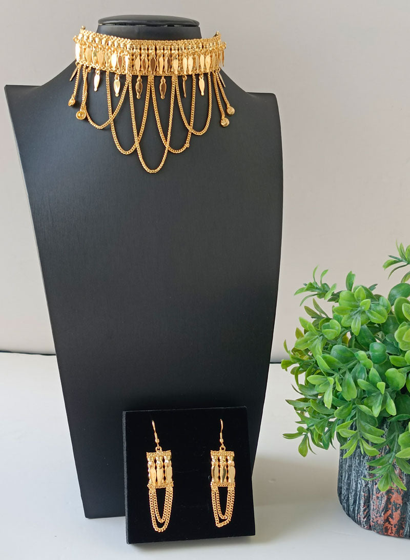 Gold Choker Necklace