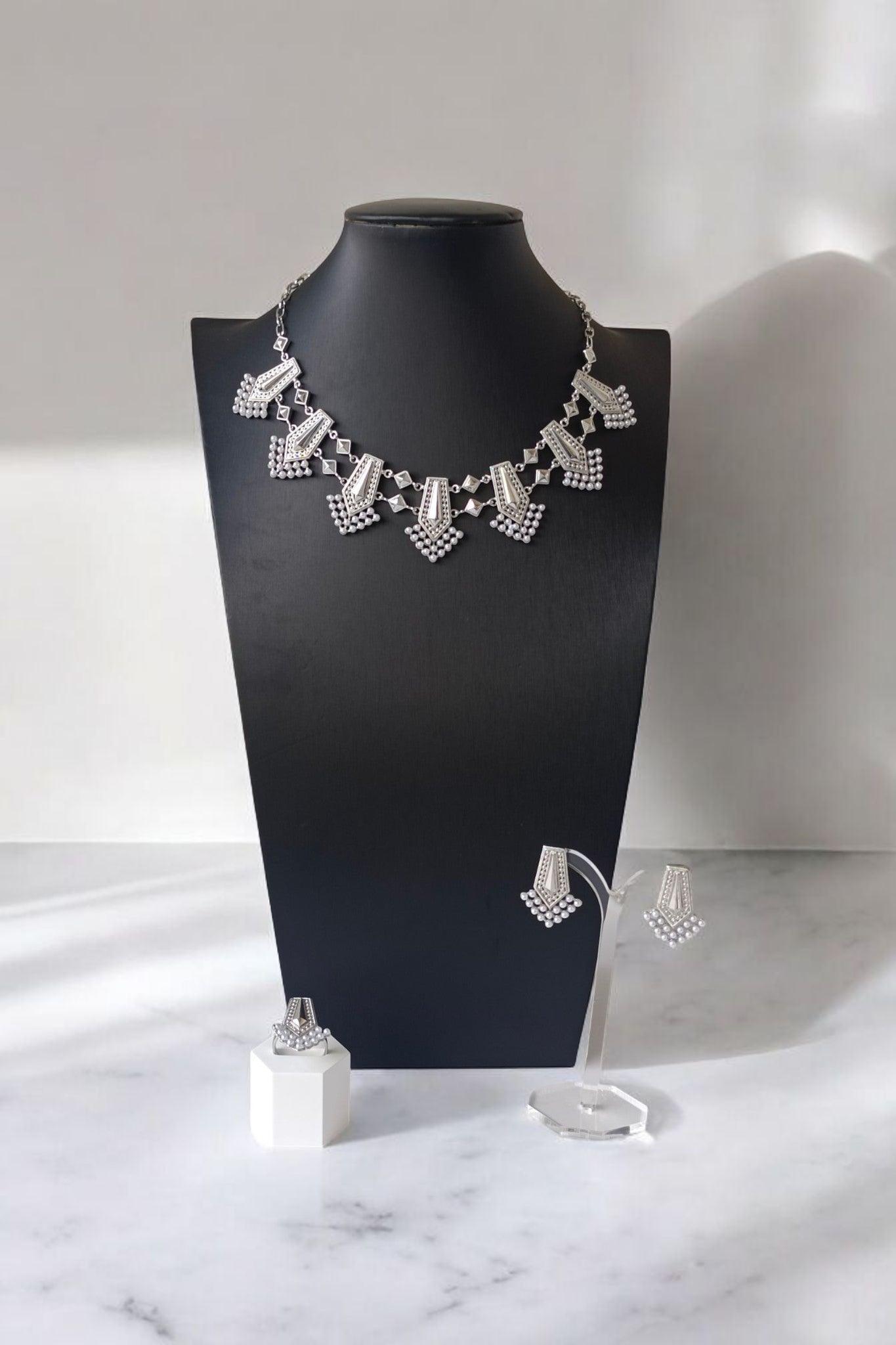 Silver Traditional Kinza Set