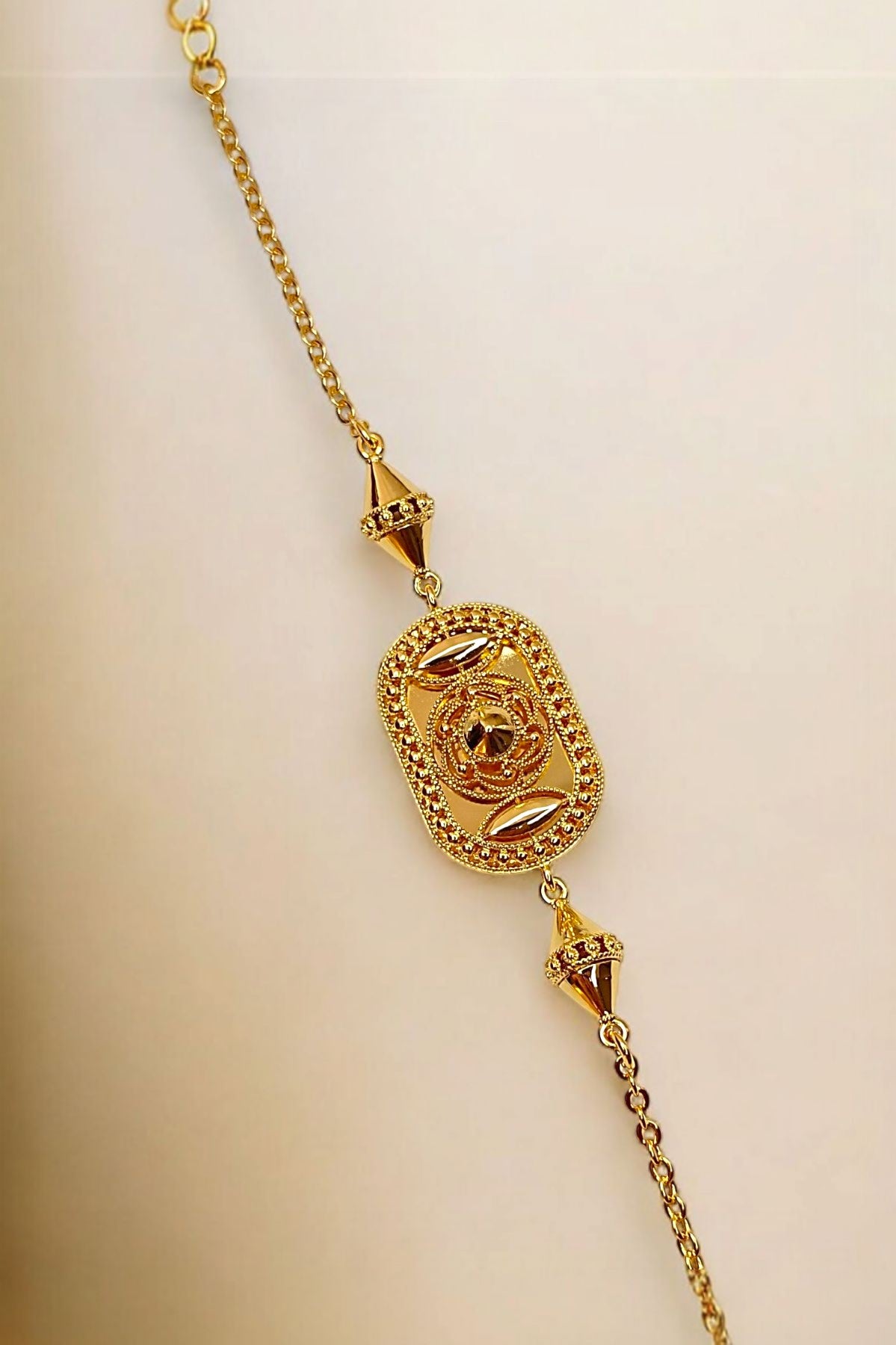 Sobiya Golden Traditional Bracelet