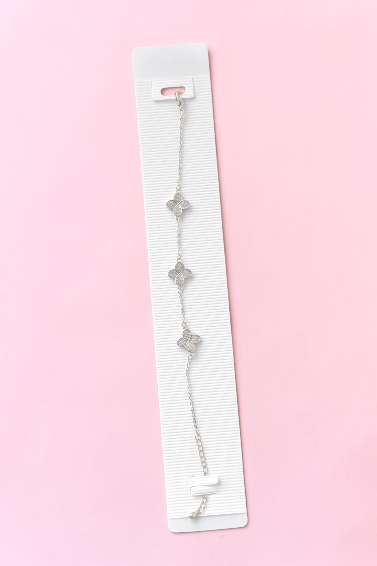 Hayat Zircon Bracelet in Silver