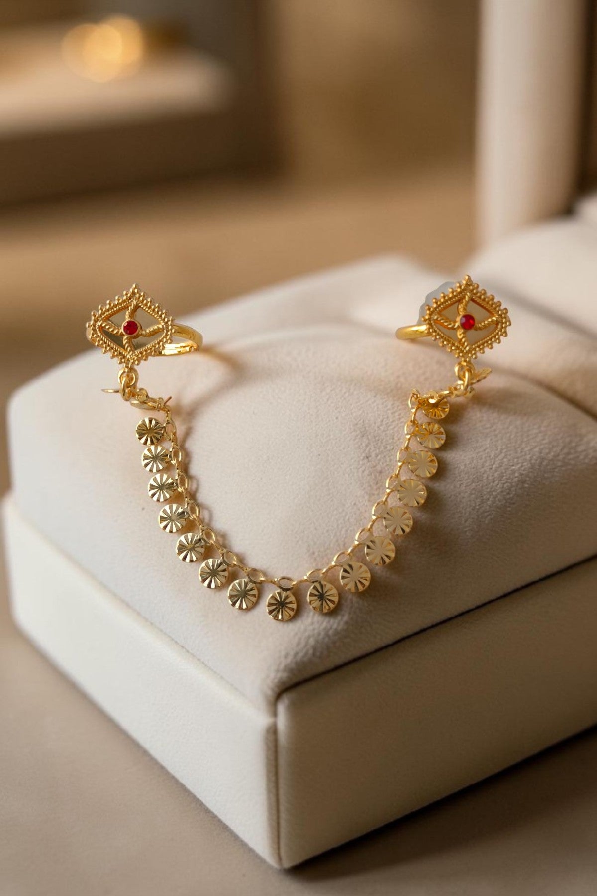 Huda Adjustable Double Ring