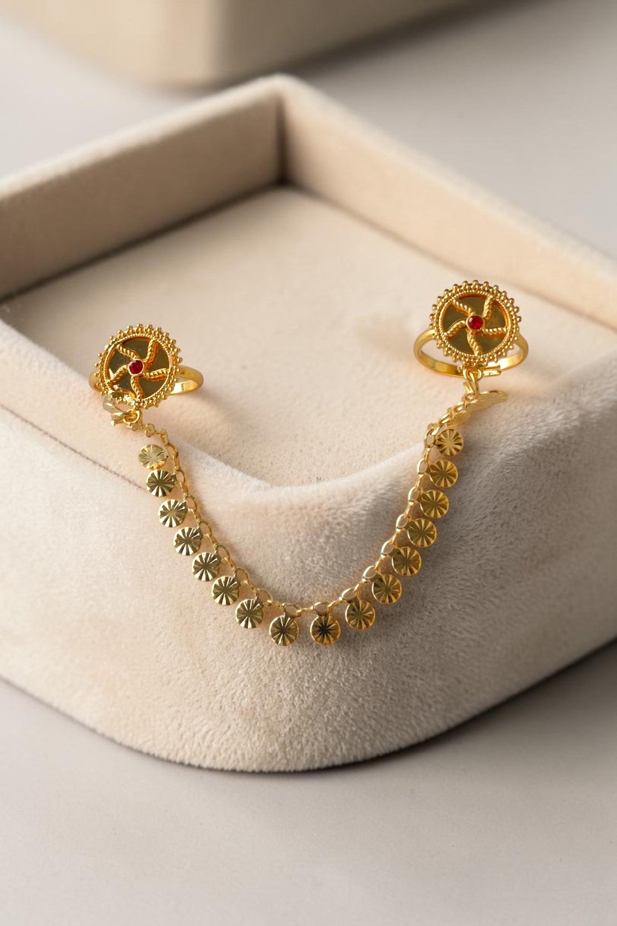 Hadil Adjustable Double Ring