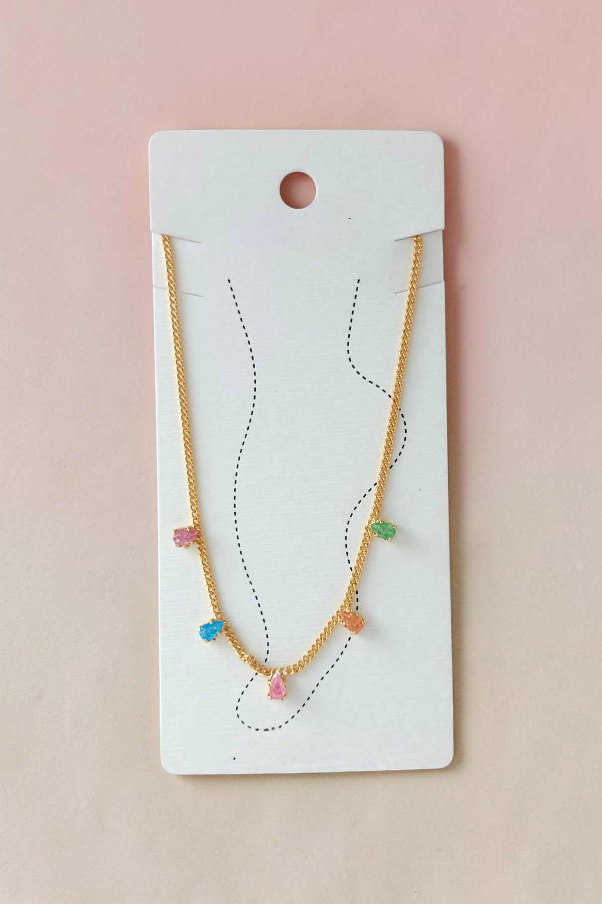 Ola Minimal Anklet in golden