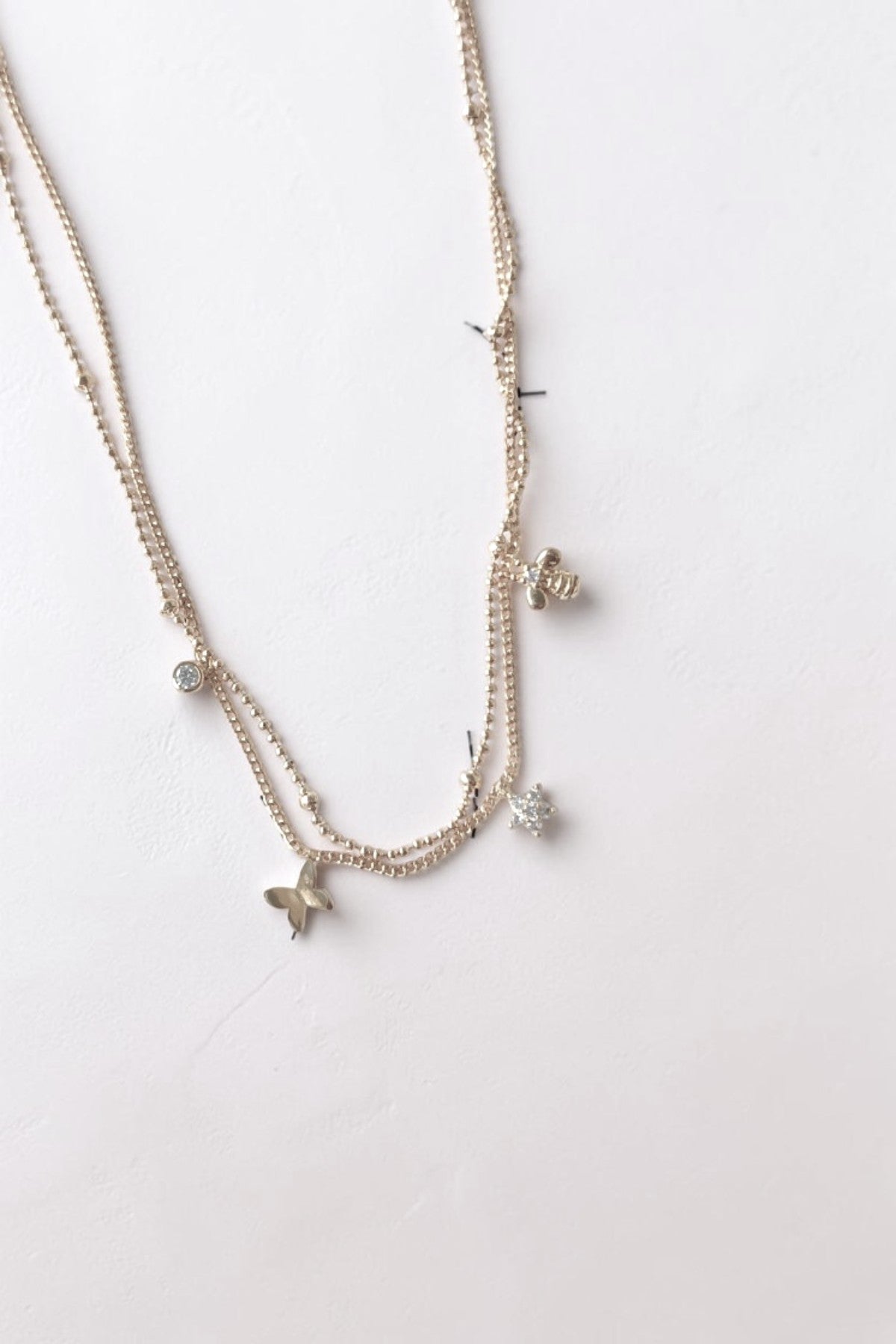 Raghd Minimal Anklet in silver
