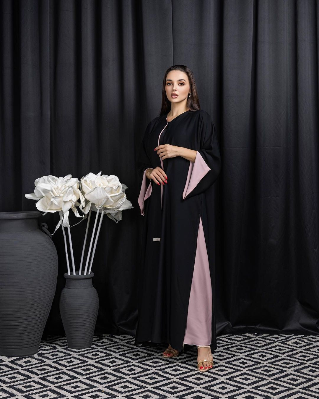 Two layer Abaya with latest design