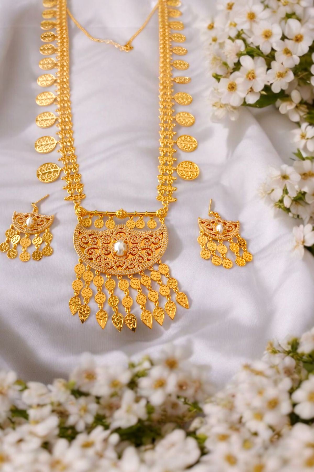 Naima long Necklace set