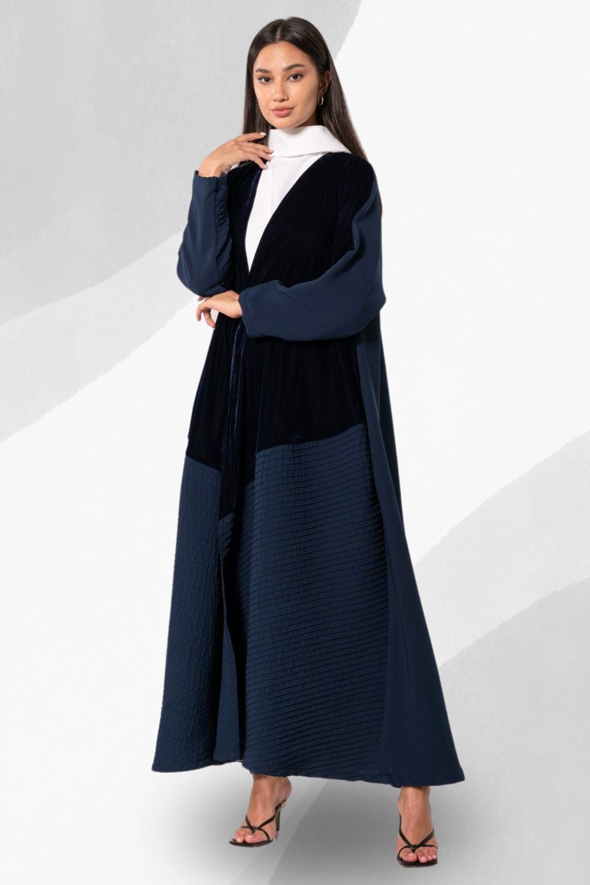Velvet Bisht Abaya For Women