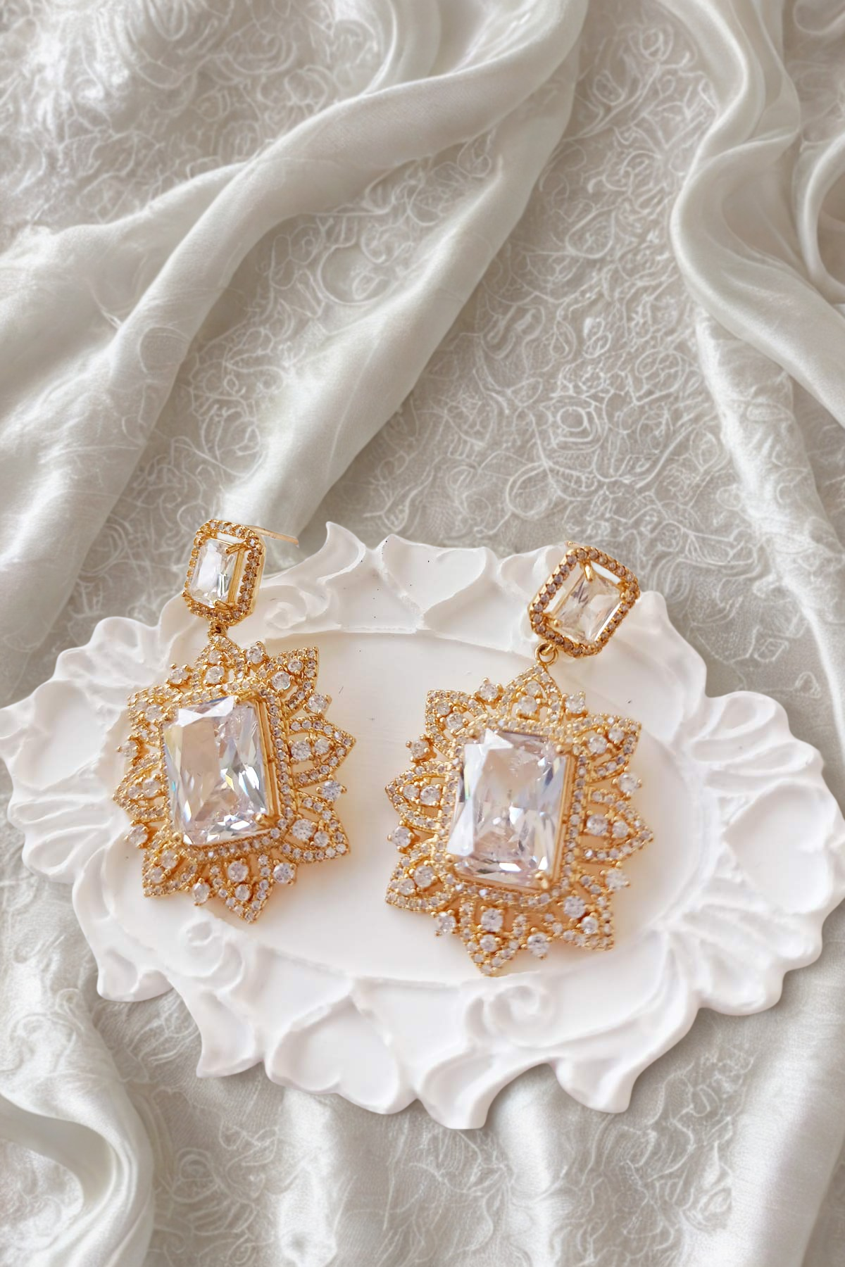 Shamsi Zirconia Earrings