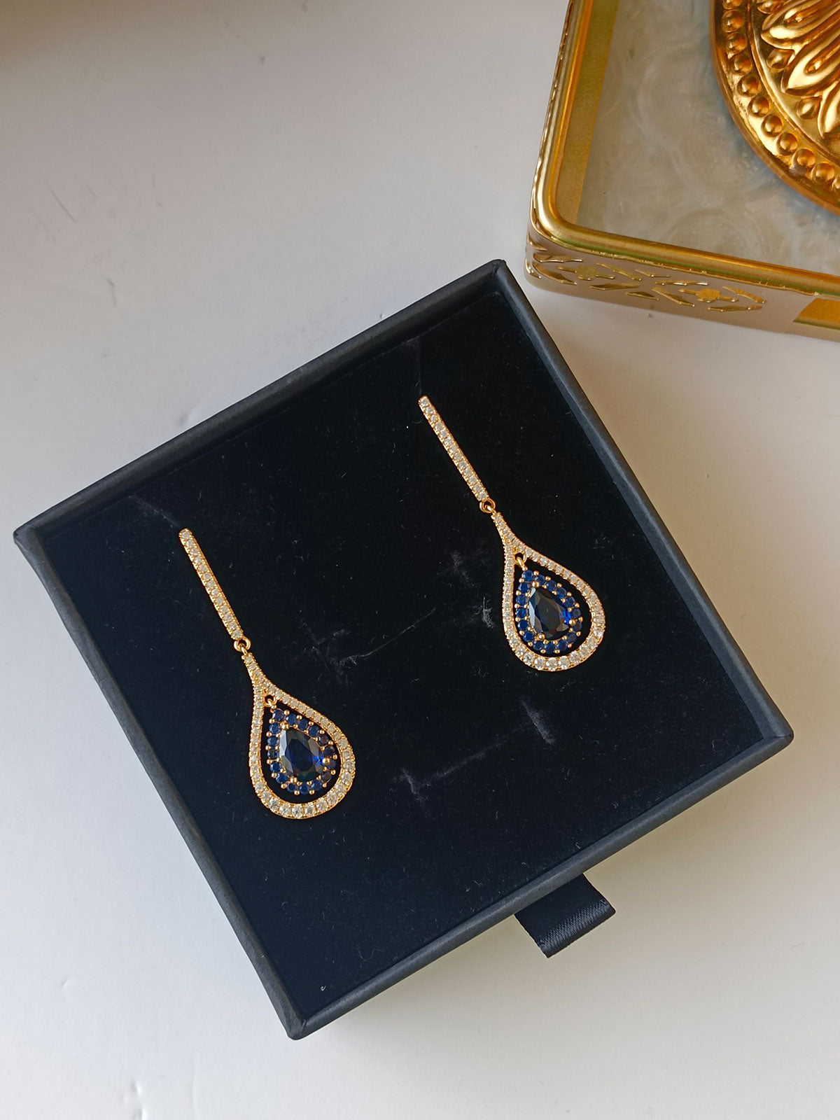 beautiful Zircon studded earrings