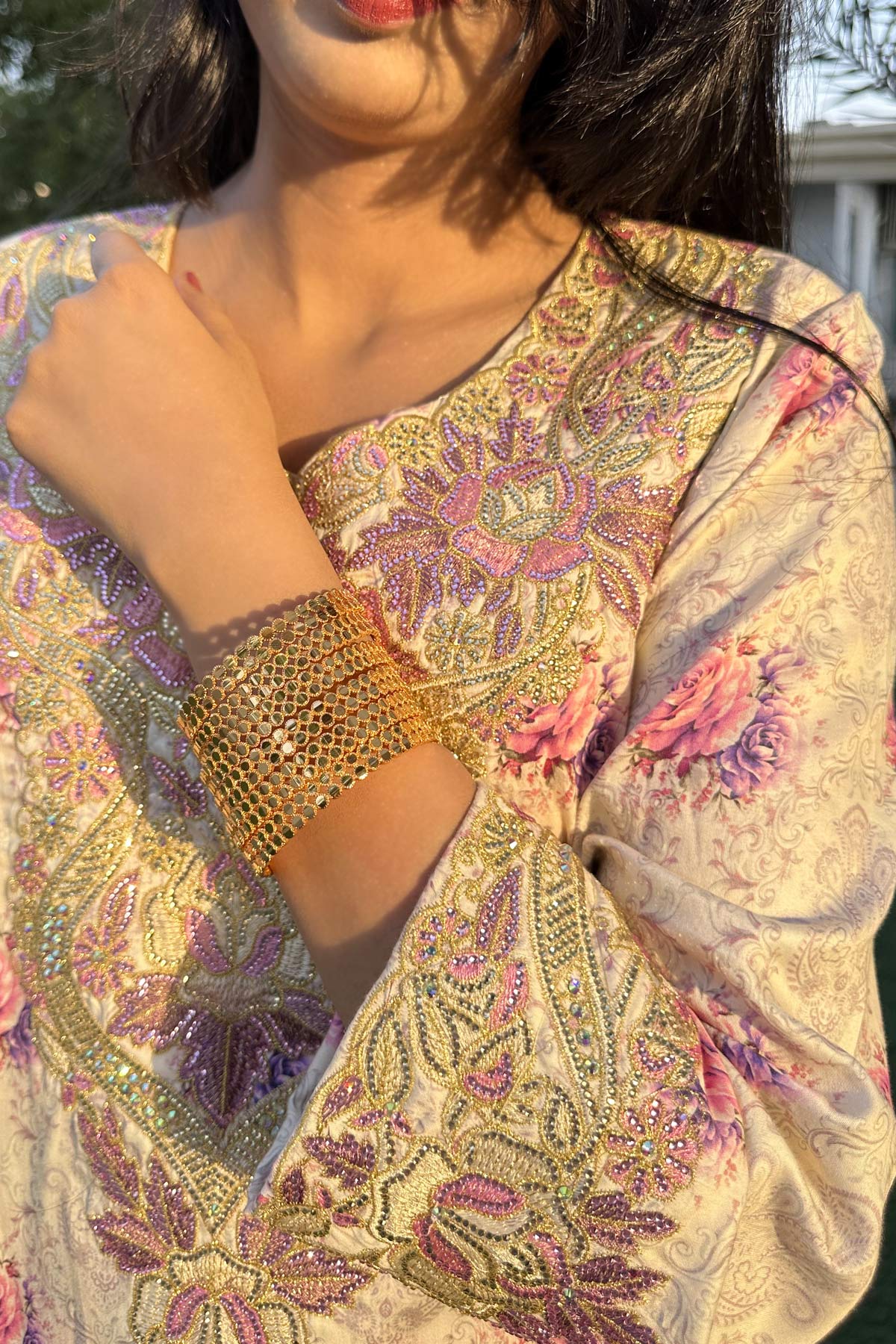 Liyana Golden Bangles Set