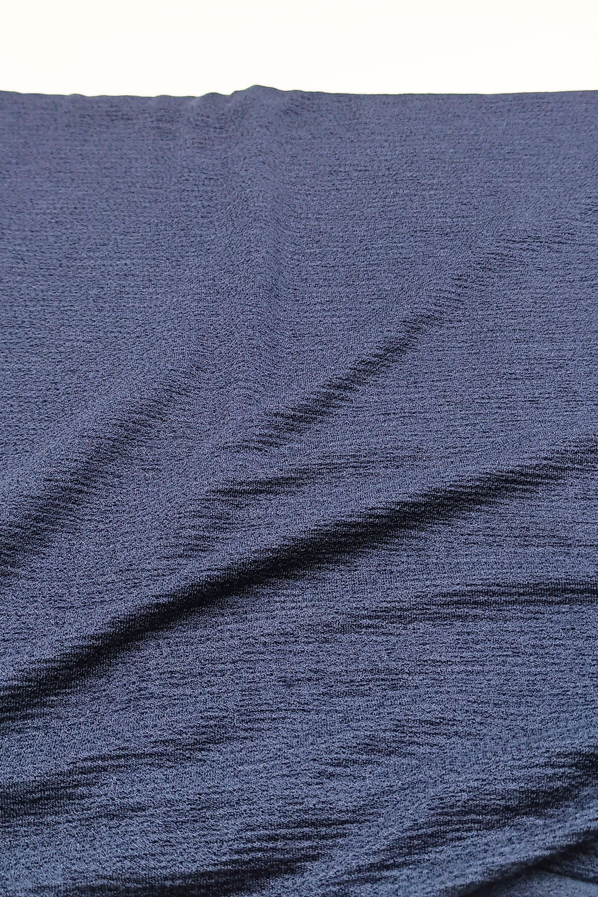 Stretchable Navy Blue Jersey Hijab