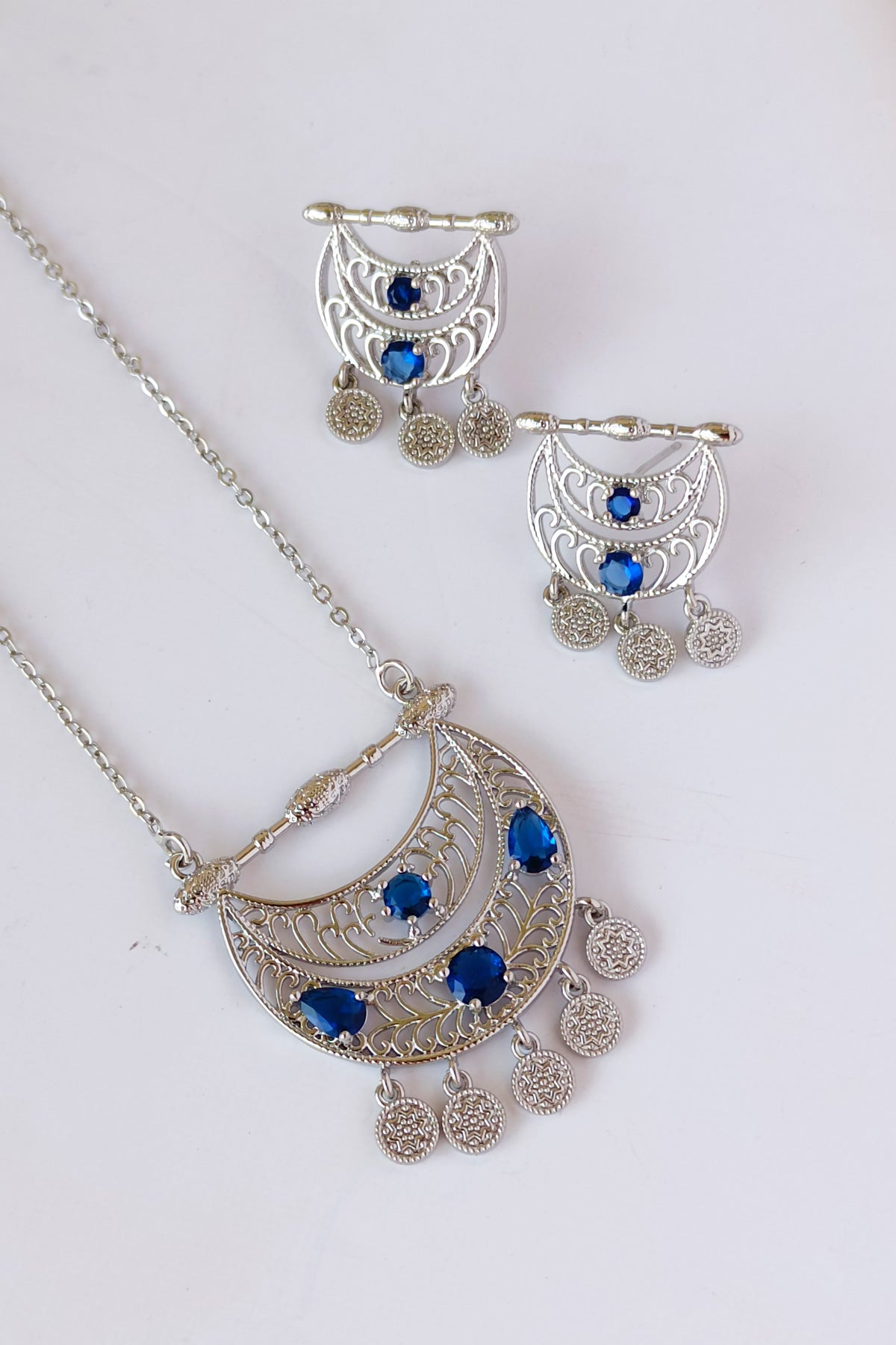 Silver Pendant Set