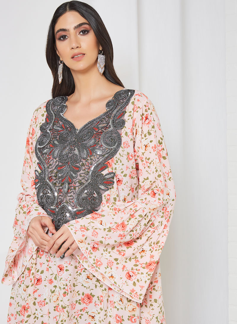 Printed latest design Jalabiya