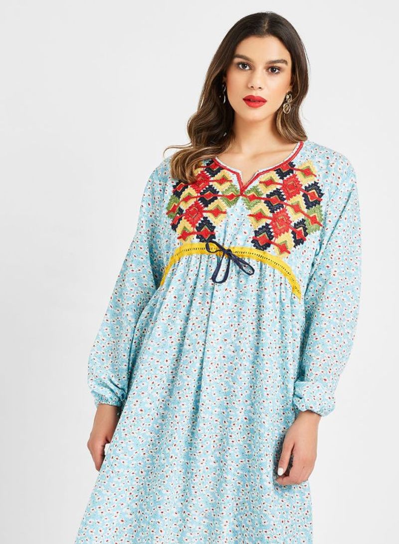 Formal linen dress