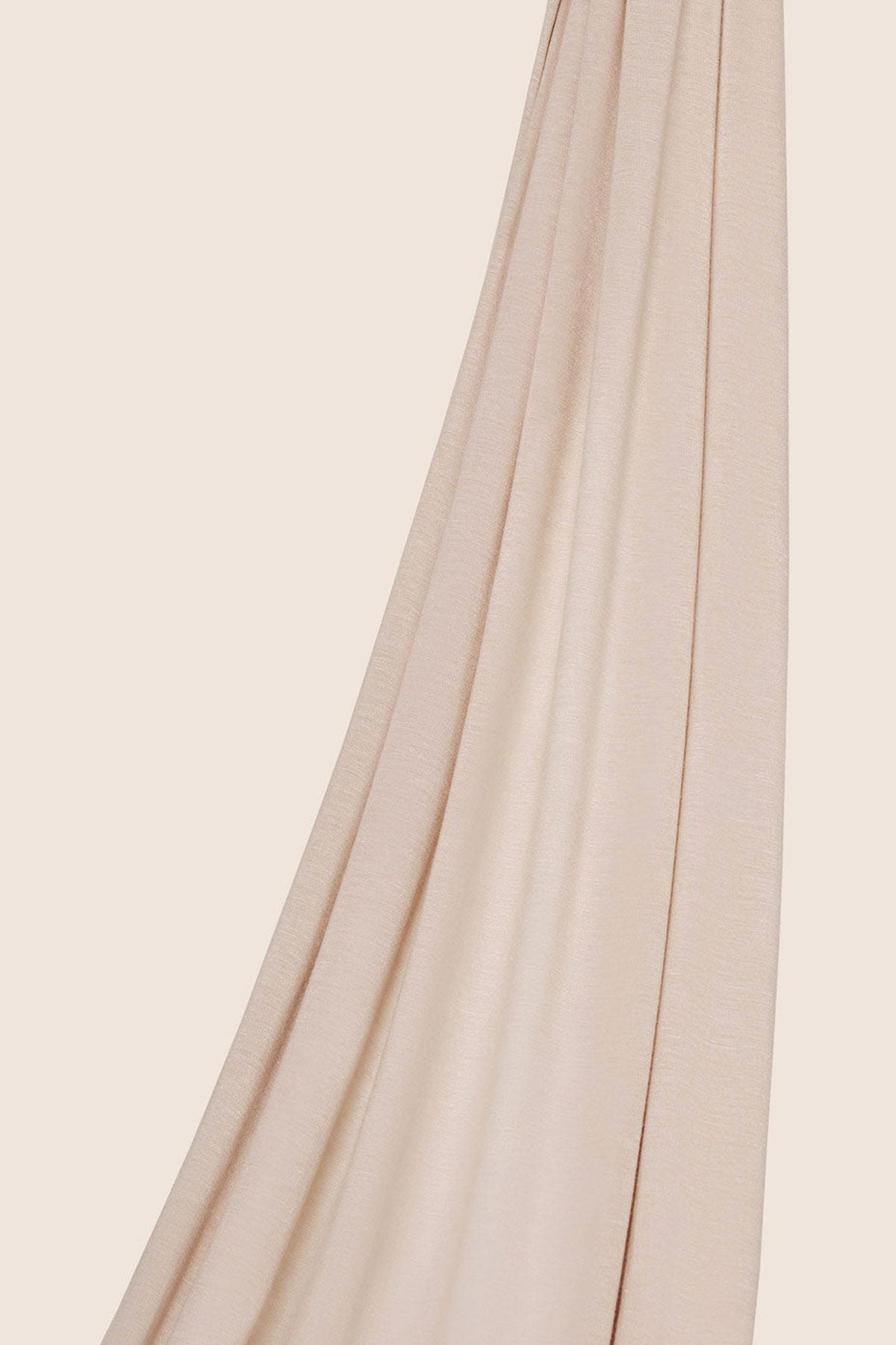 Premium Jersey Hijab-Buttercream For women