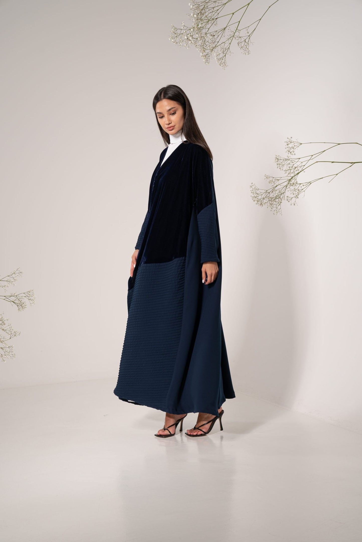 Velvet Bisht Abaya