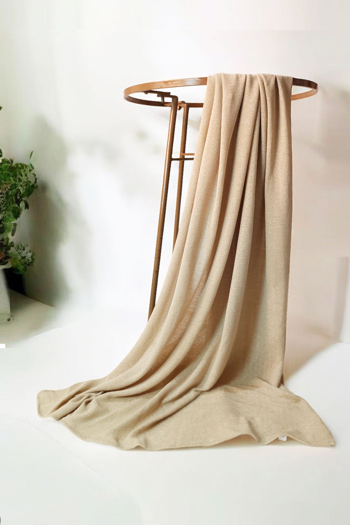 Premium Stretchable Golden Jersey Hijab