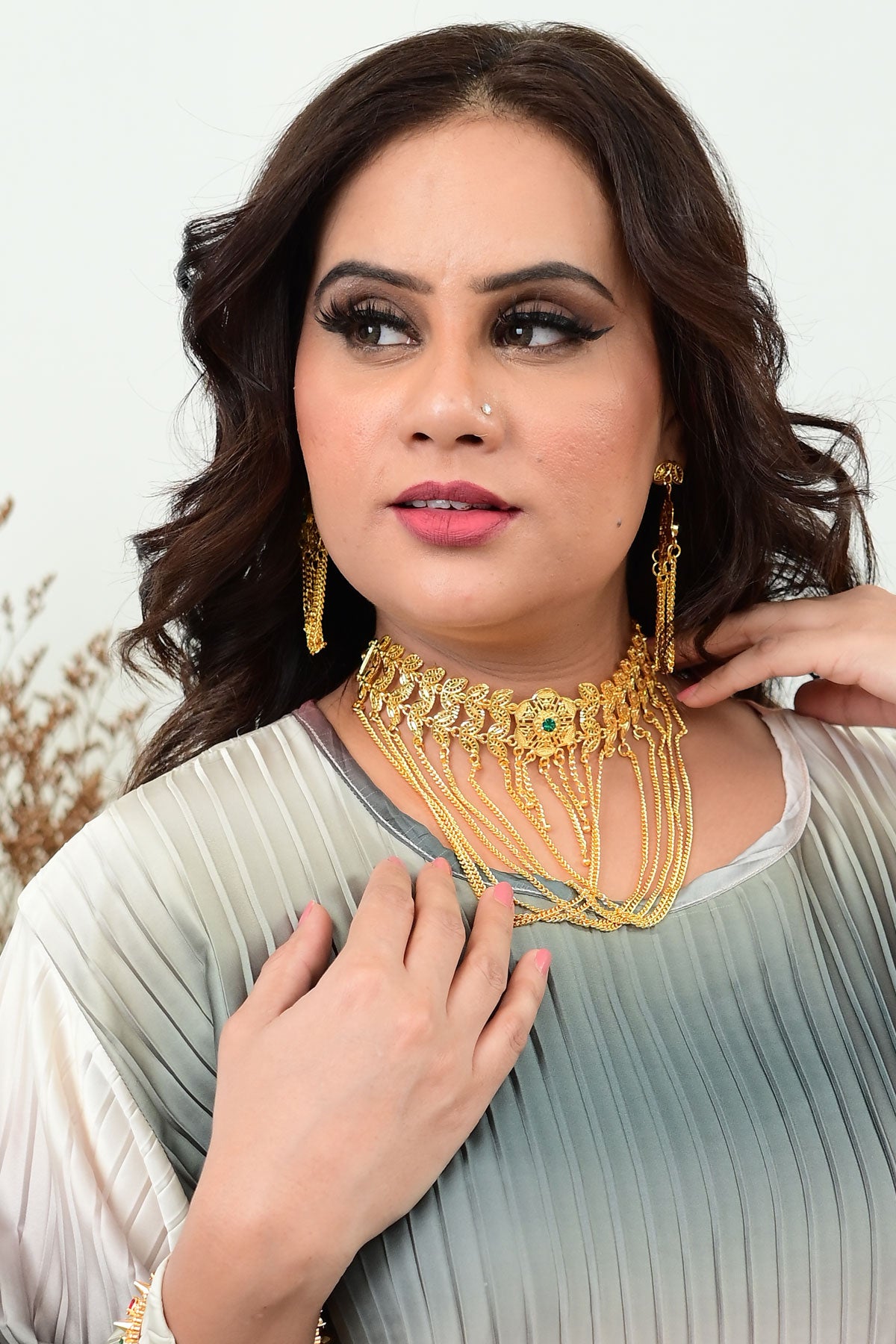 golden Choker set