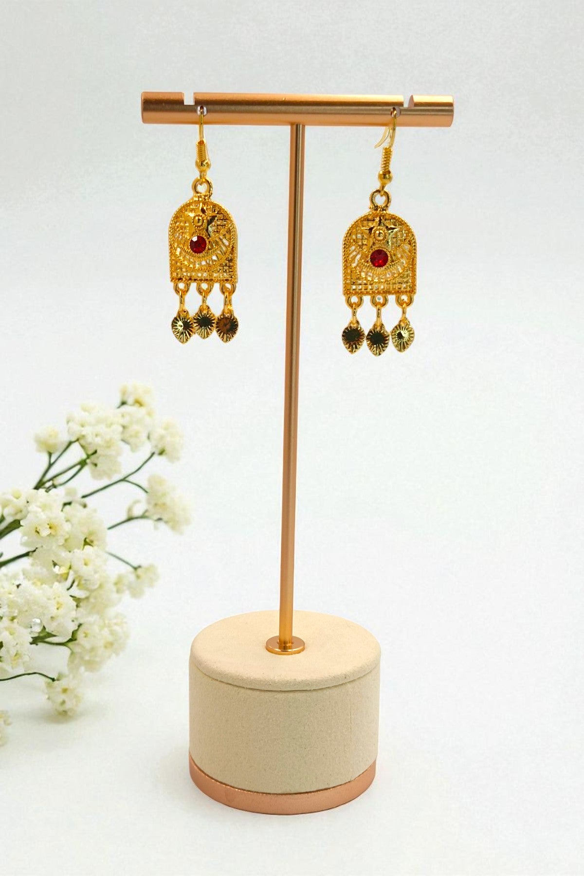 Naila Khannaka Set with Earrings