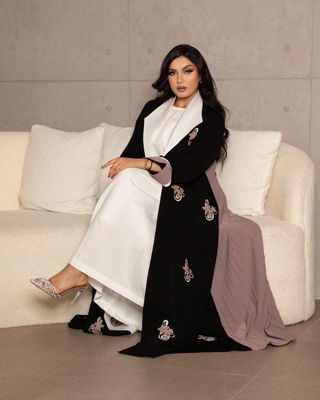 Embroidered Abaya Formal Suits For Women