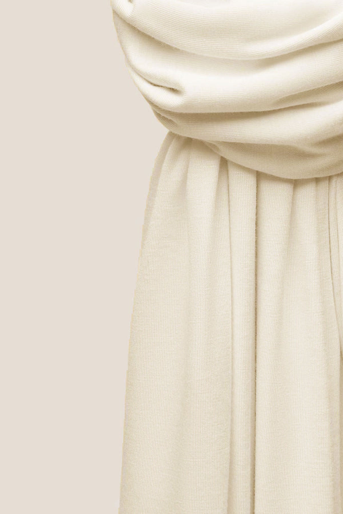 Premium Jersey Hijab-Off White for women