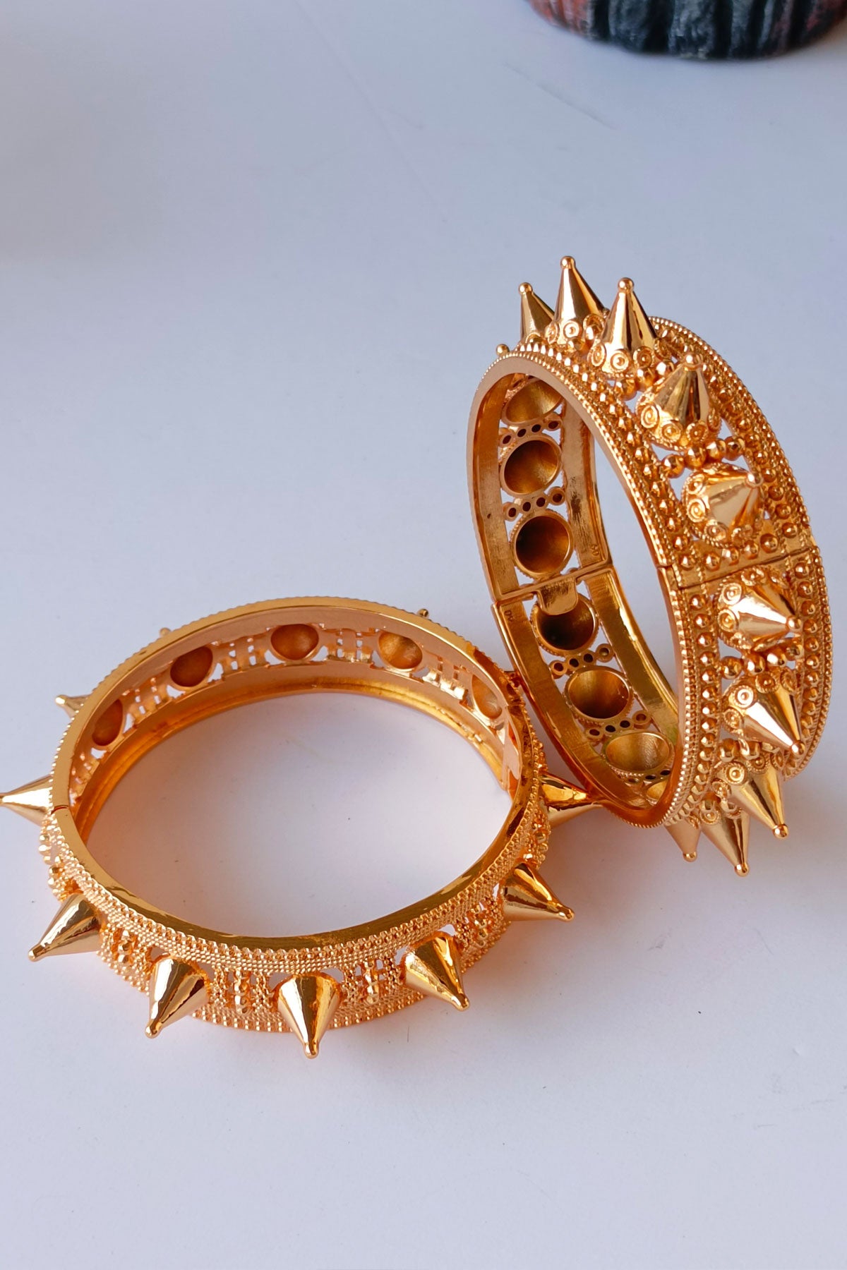 Yasmin Bangles set in Golden