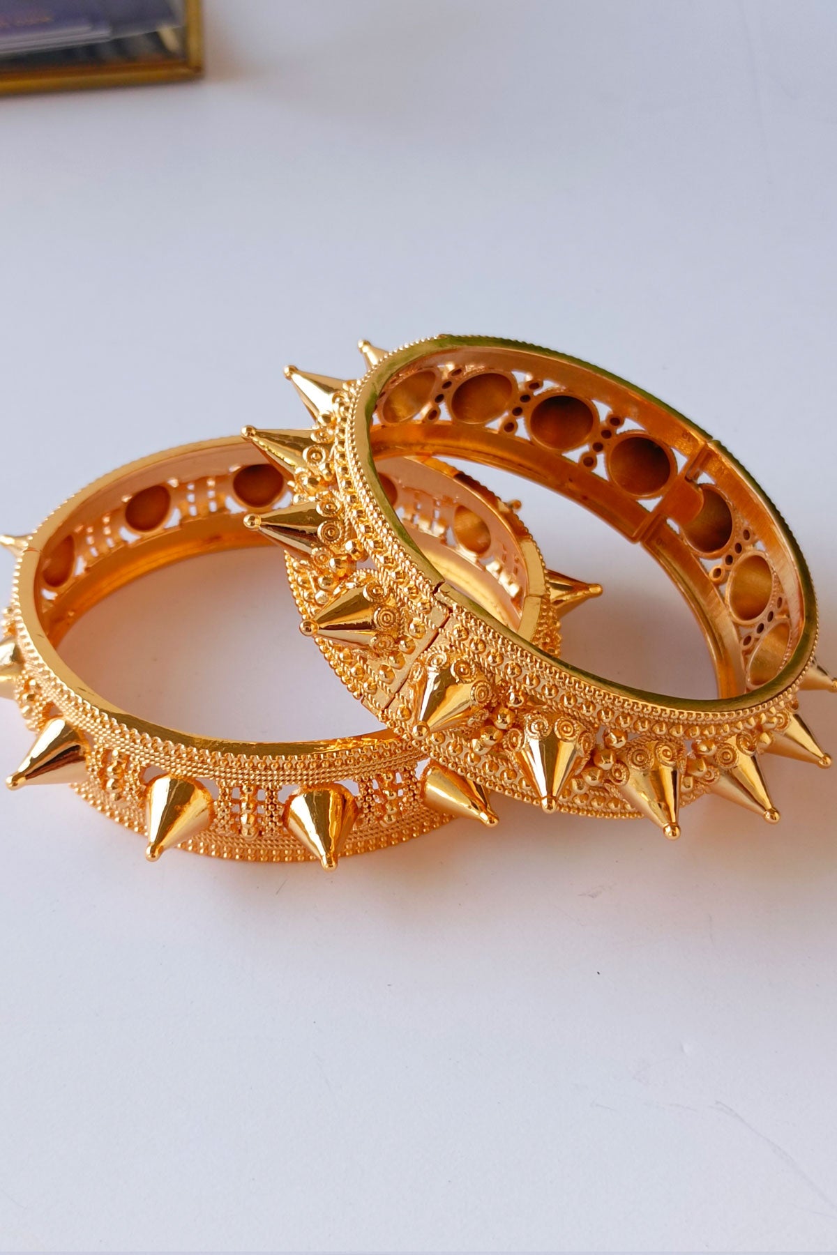 Golden Yasmin Bangles set