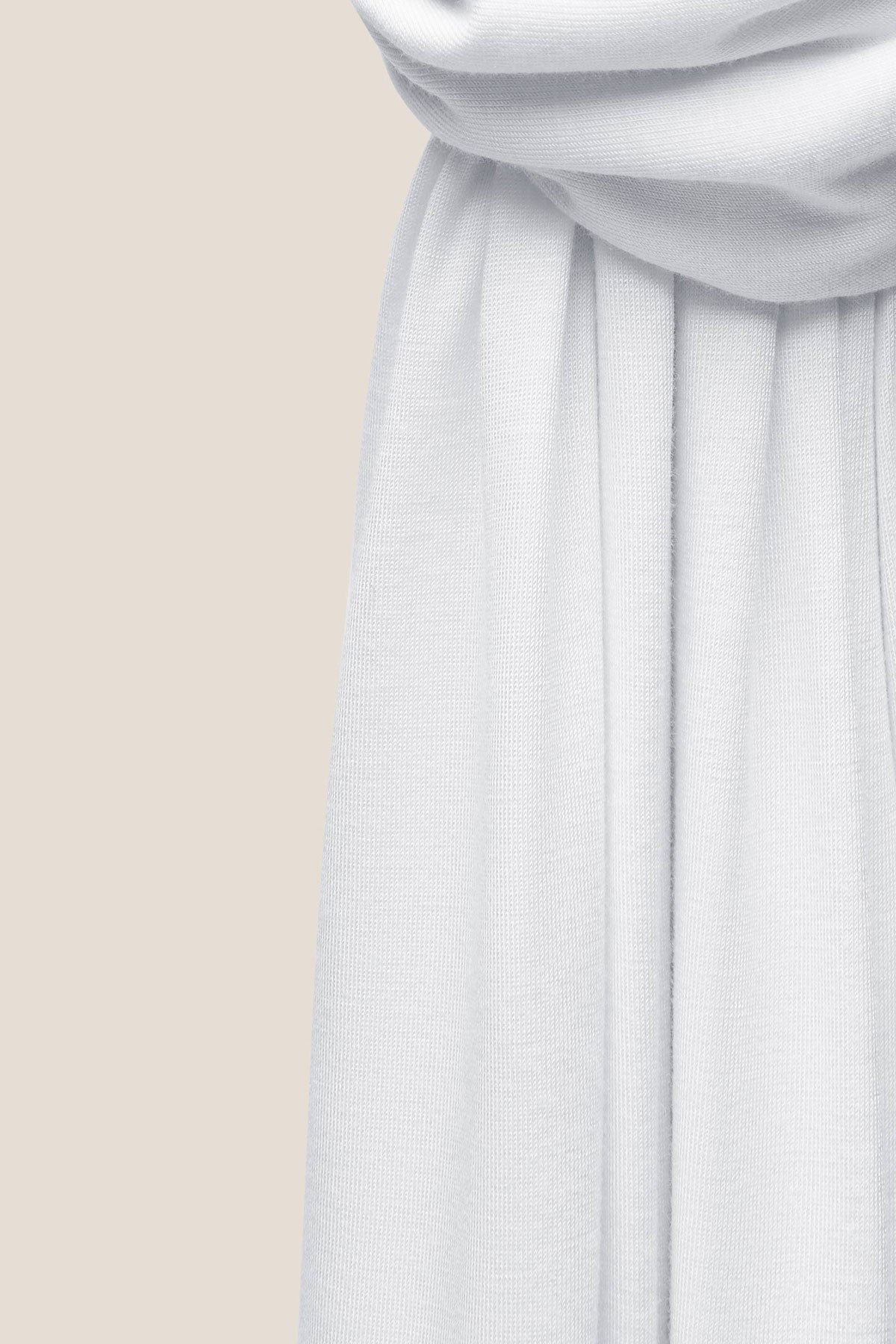 White Premium Jersey Hijab