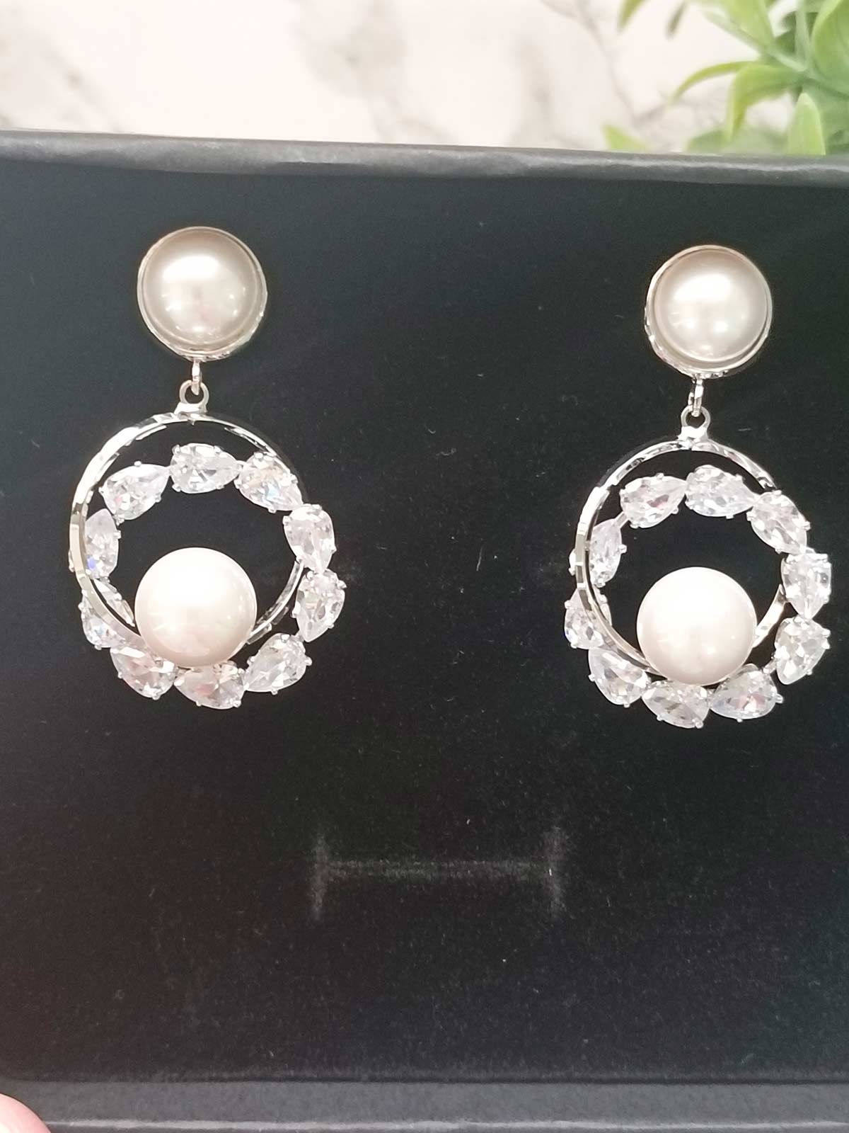 Susan Zircon Earrings