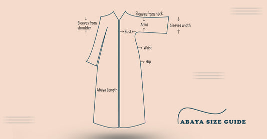 Abaya size guide - What size abaya do i need