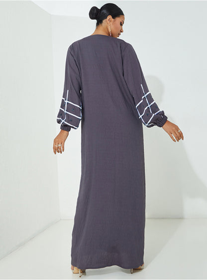 Grey bisht Dubai UAE