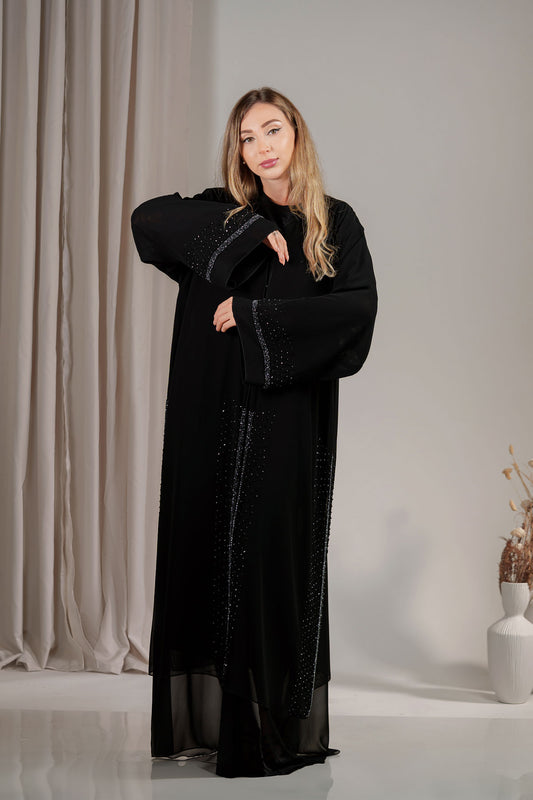 Latest Design Black Abaya For Modest Women