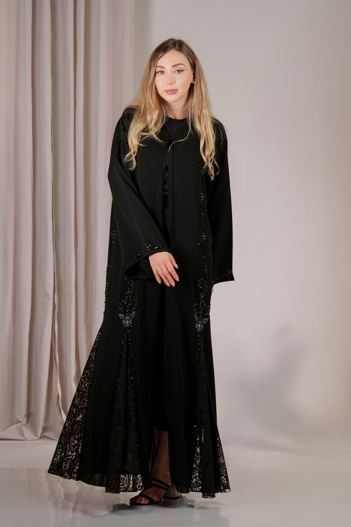 Stylish black abaya