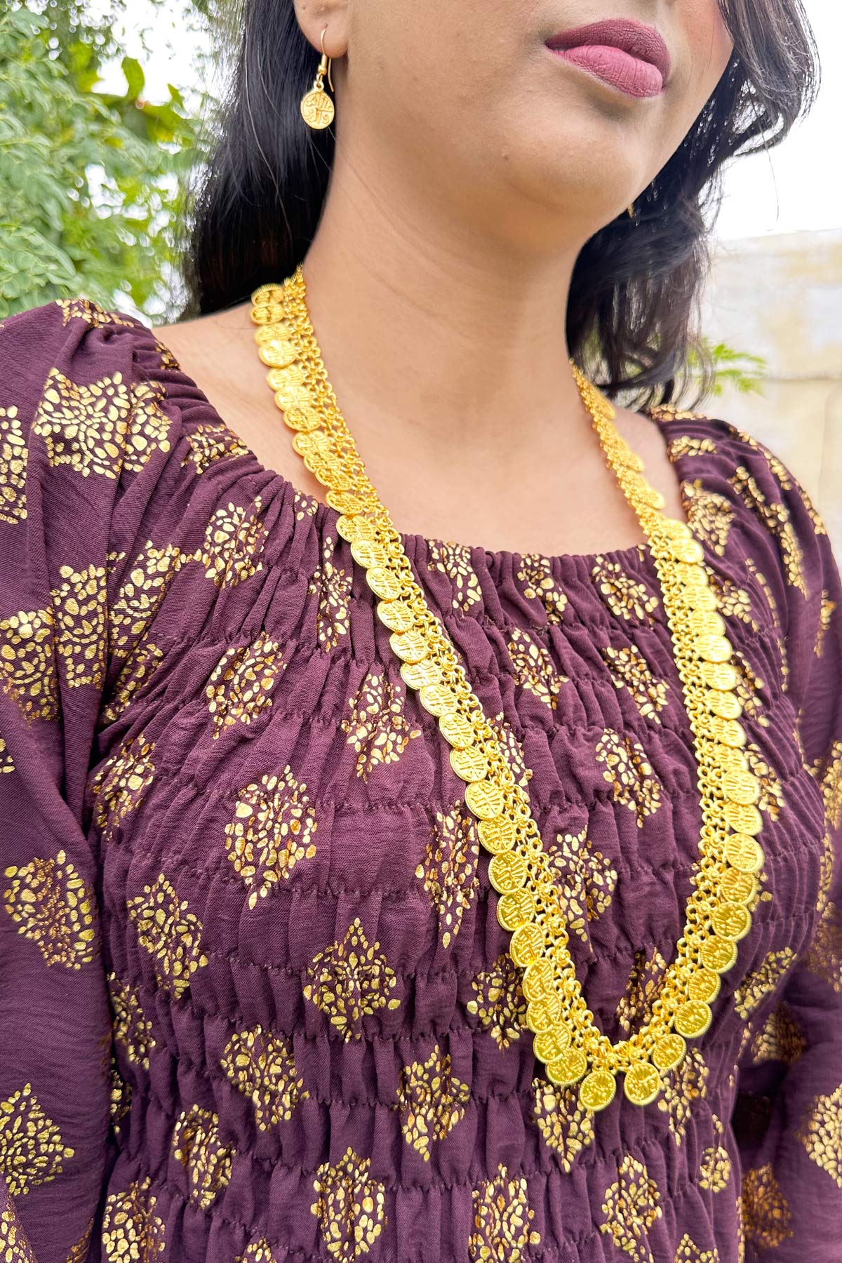 Hadil Lehra Necklace set