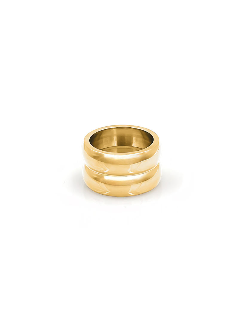 plain gold ring for female