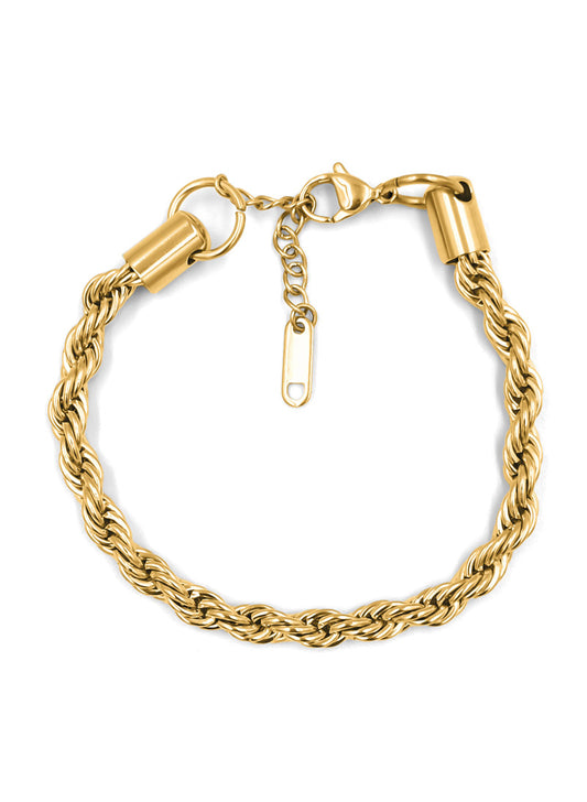 Gold hand chain