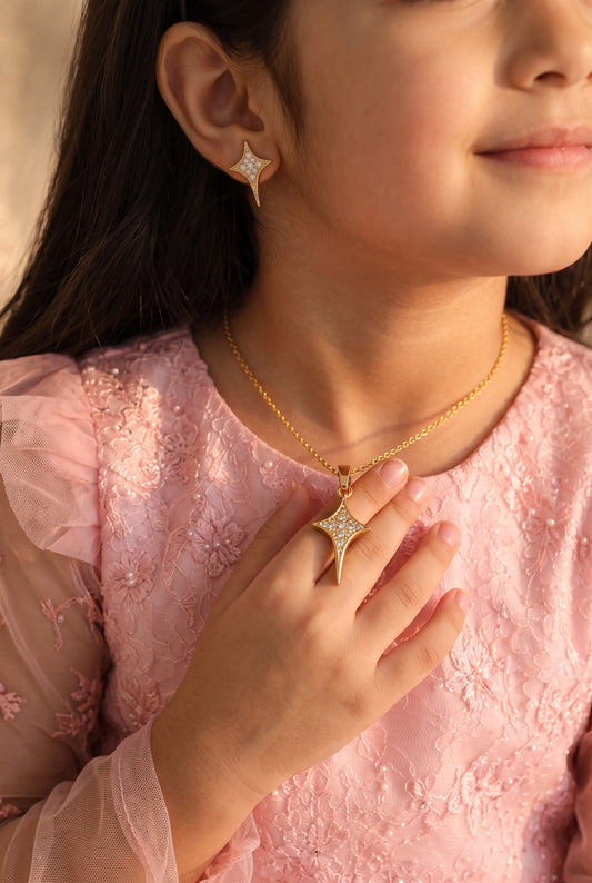 Baby Samaira Pendant Set