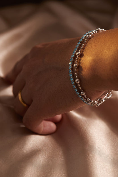Silver Riham Bracelet