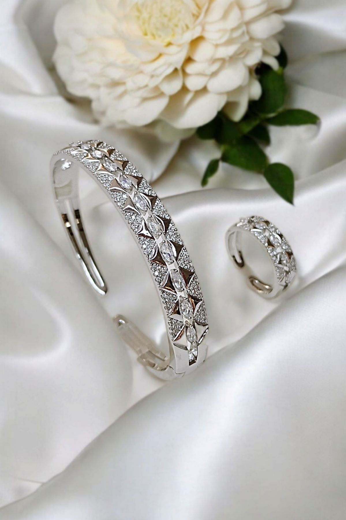 Aida bracelet and ring