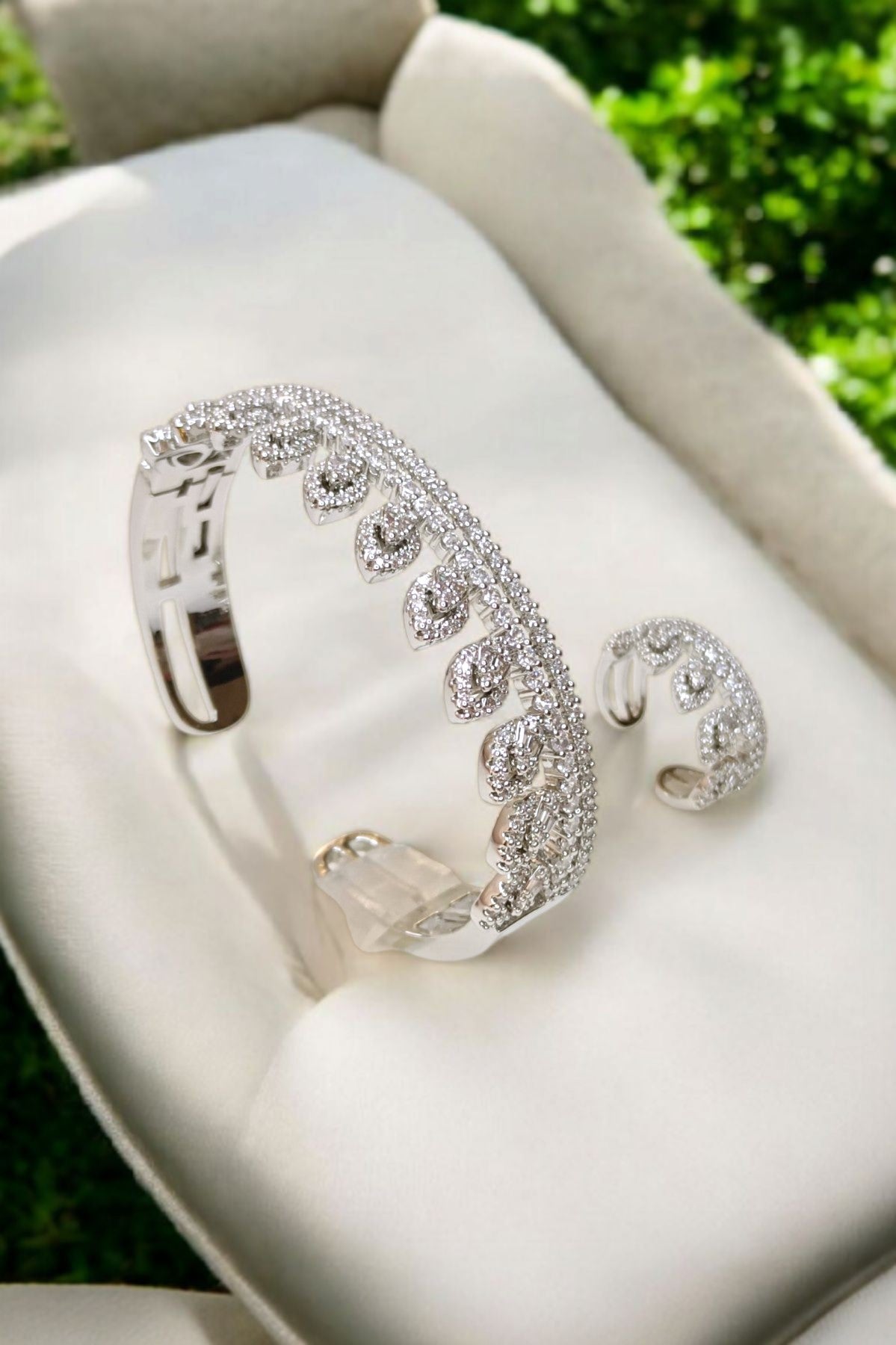 Atifaa Class Atifa Cuff Bracelet and ring – Noor Zara