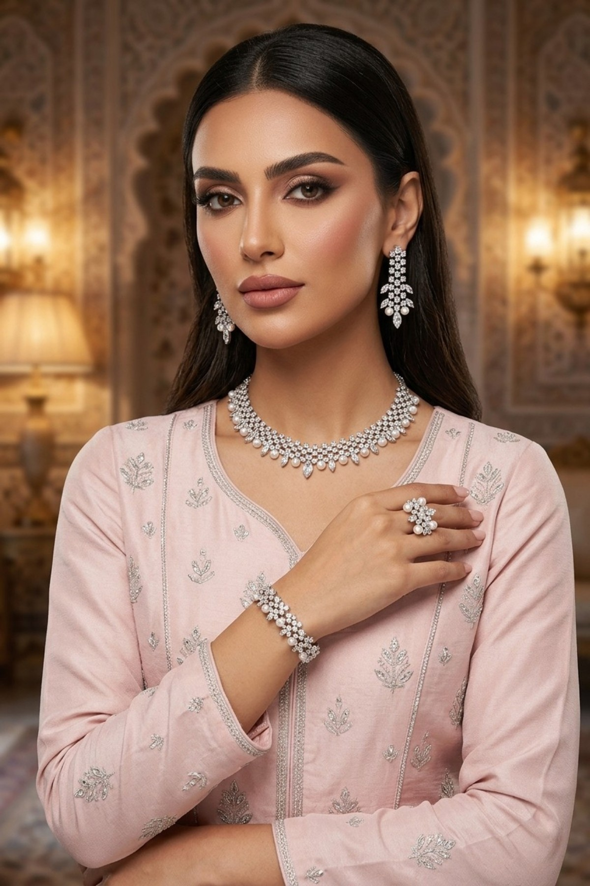 Ariana AD Necklace Set