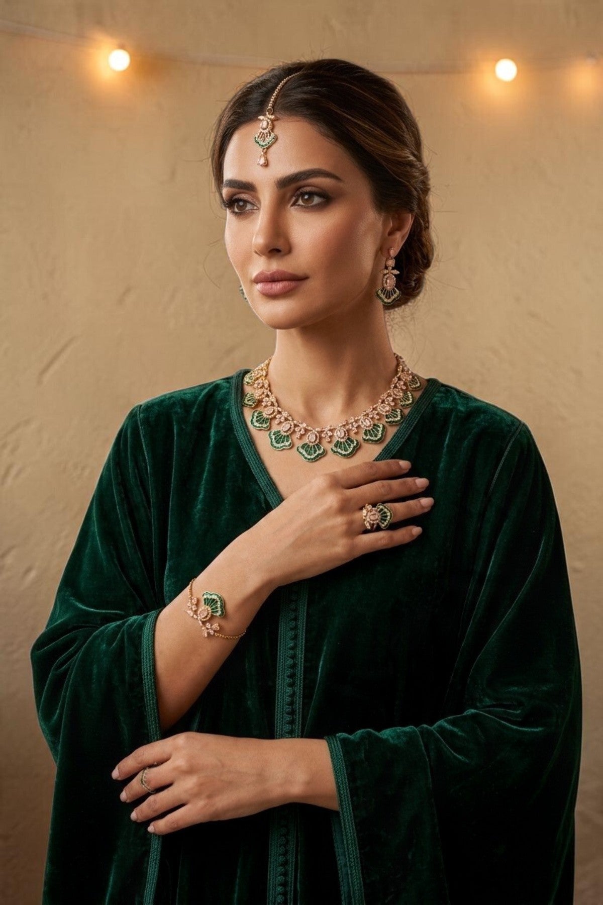 Tahani AD Necklace Set