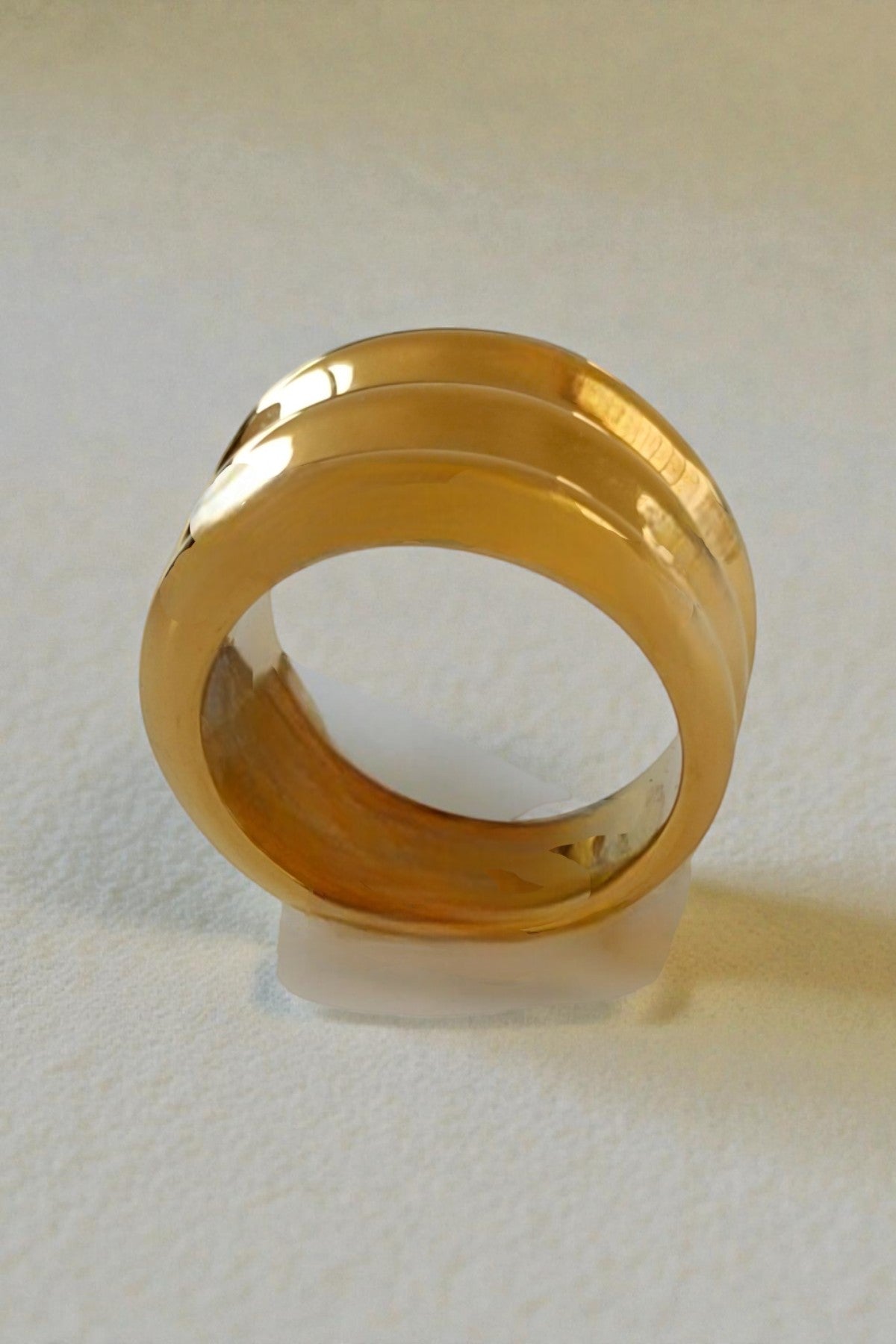 Plain 18k Gold plated Ring