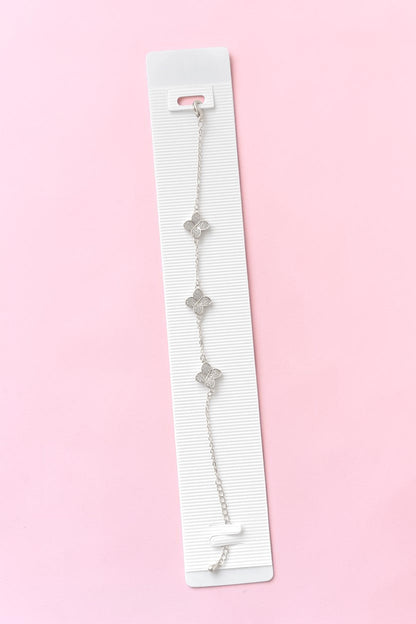 Hayat Zircon Bracelet in Silver