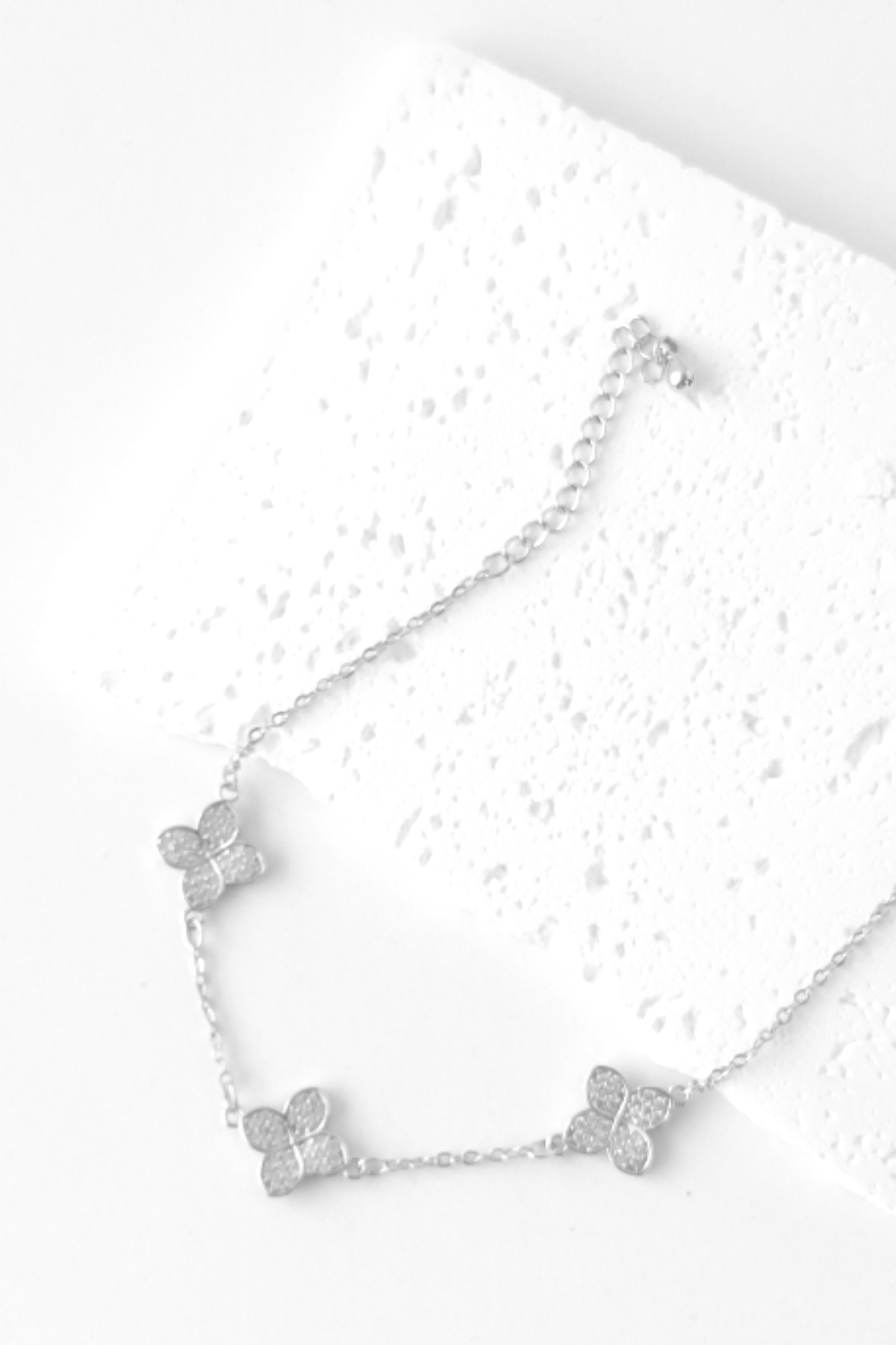 Hayat Zircon Bracelet in Silver