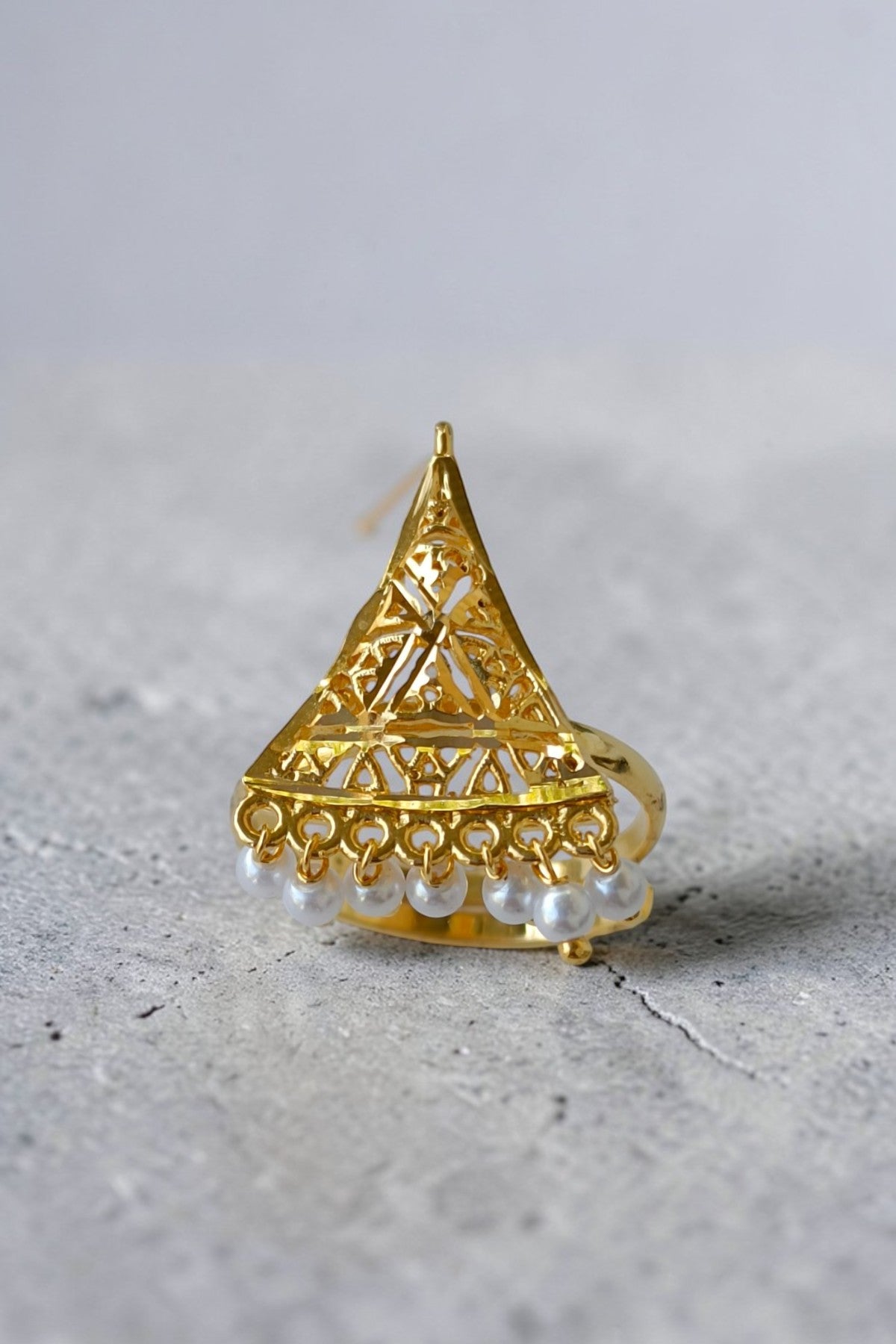 Sahar Golden resizable ring