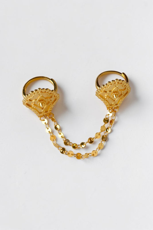 Ruqayya Adjustable Double Ring