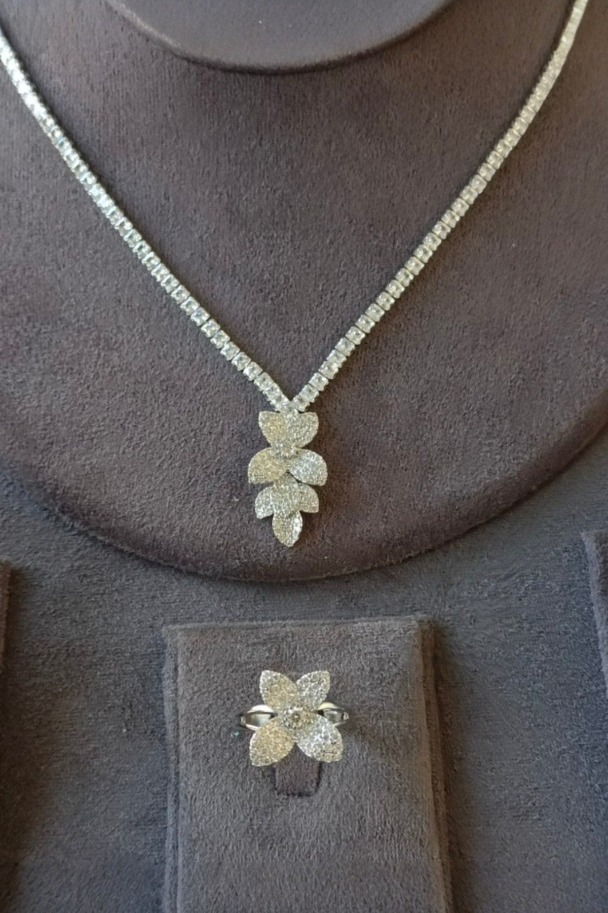 Julia American Diamond Jewelry Set